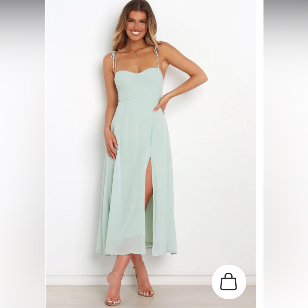 Petal and Pup Amelia Dress Mint